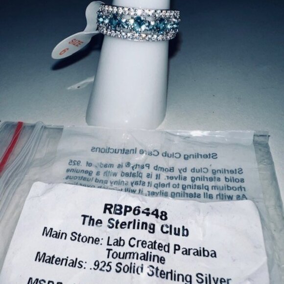 STERLING SILVER SIZE 6 RINGS - Picture 2 of 4